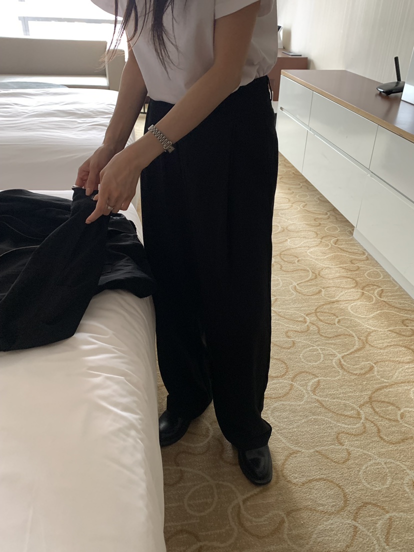 NOTICE韓國代購女裝新品真品時尚休閑推薦人氣熱賣休閑褲NOTICE休閑褲