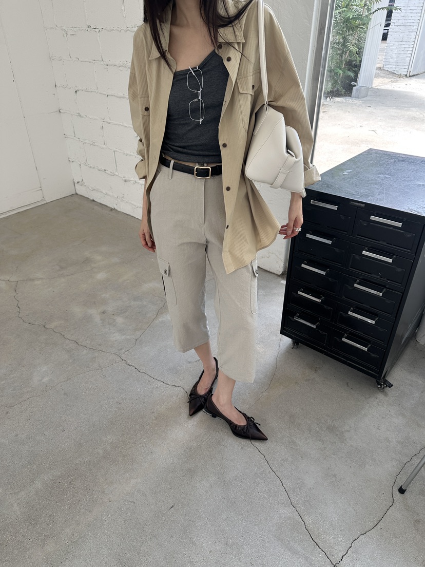 BOWIE韓國代購女裝新品推薦休閑熱賣真品人氣襯衫蕾絲衫口袋BOWIE襯衫/蕾絲衫