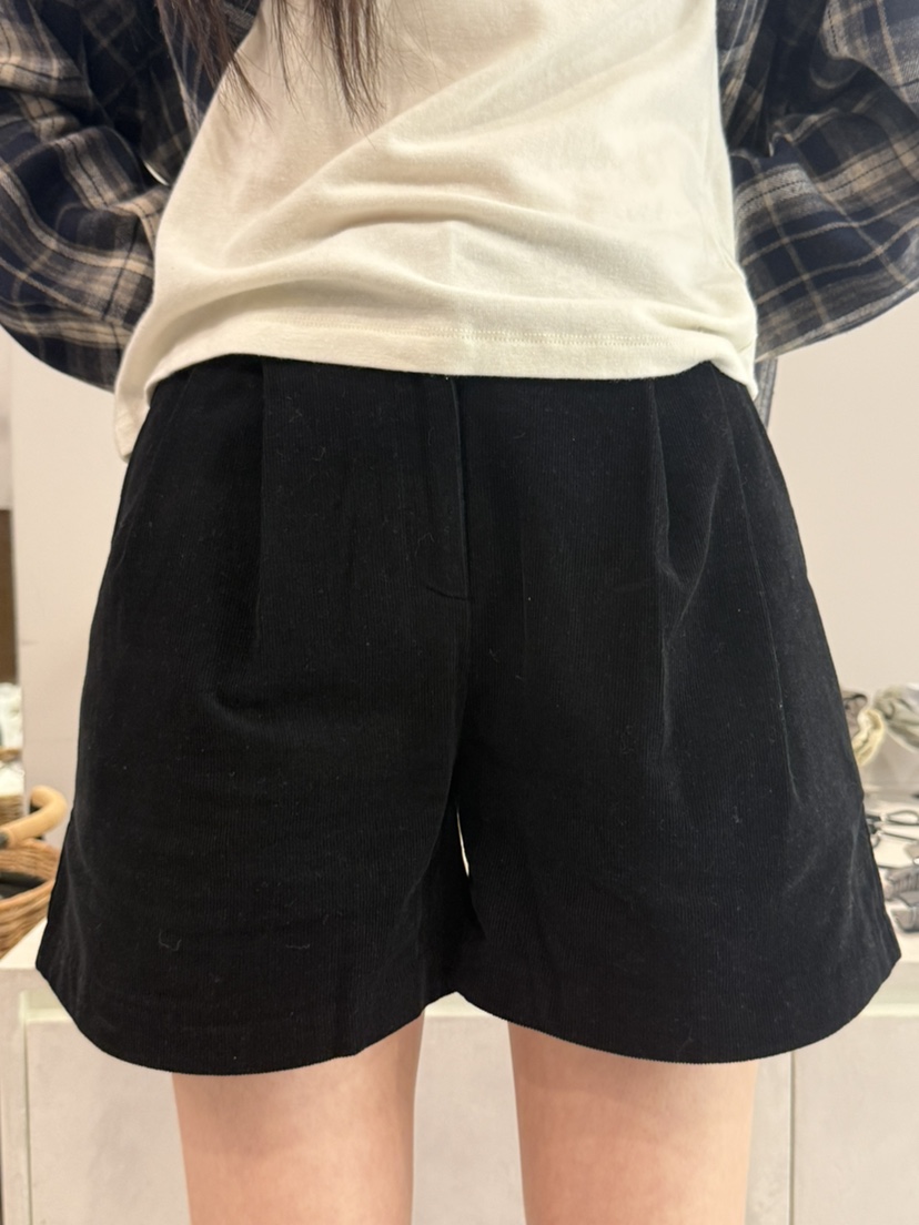 LEGACY東大門直郵女裝新品推薦熱賣時尚休閑短褲燈芯絨抓絨LEGACY短褲圖色2