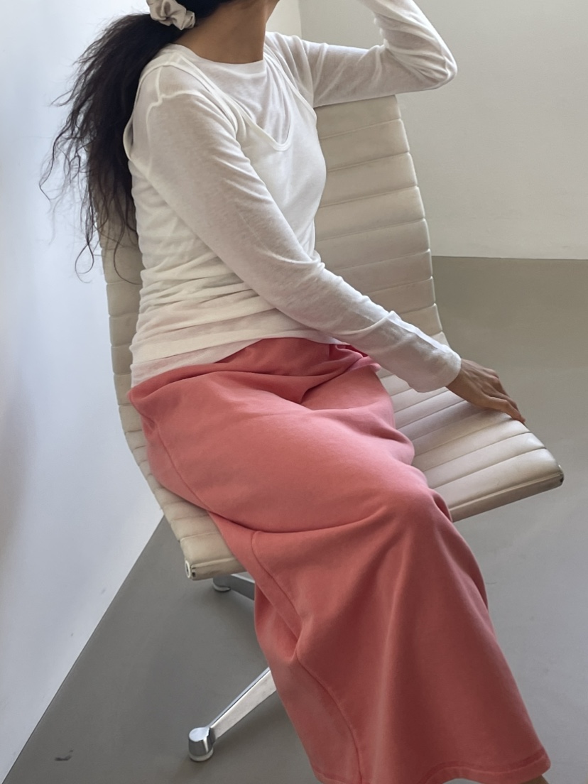 JEONG GAM STUDIOS東大門代購女士新款休閑時尚長裙染色JEONG GAM STUDIOS長裙