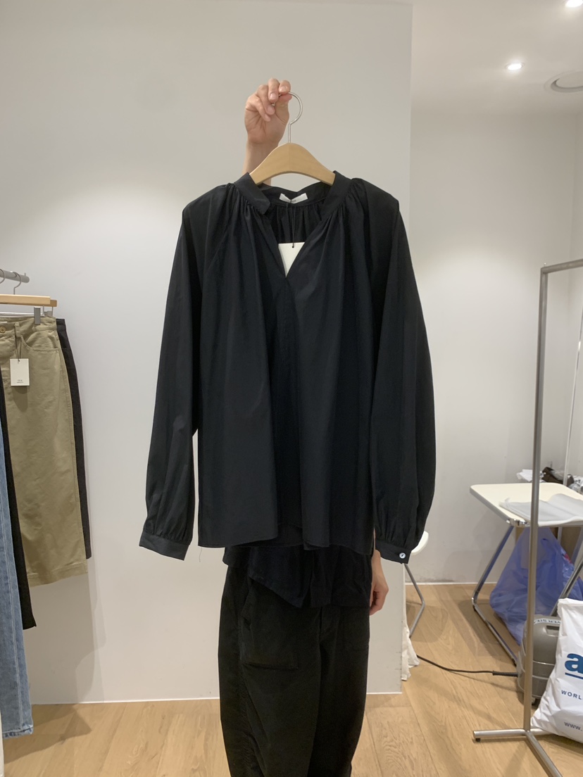 OUR-A/NOVAE東大門實拍26秋季新款真品熱賣休閑襯衫蕾絲衫OUR/NOVAE襯衫/蕾絲衫圖色2