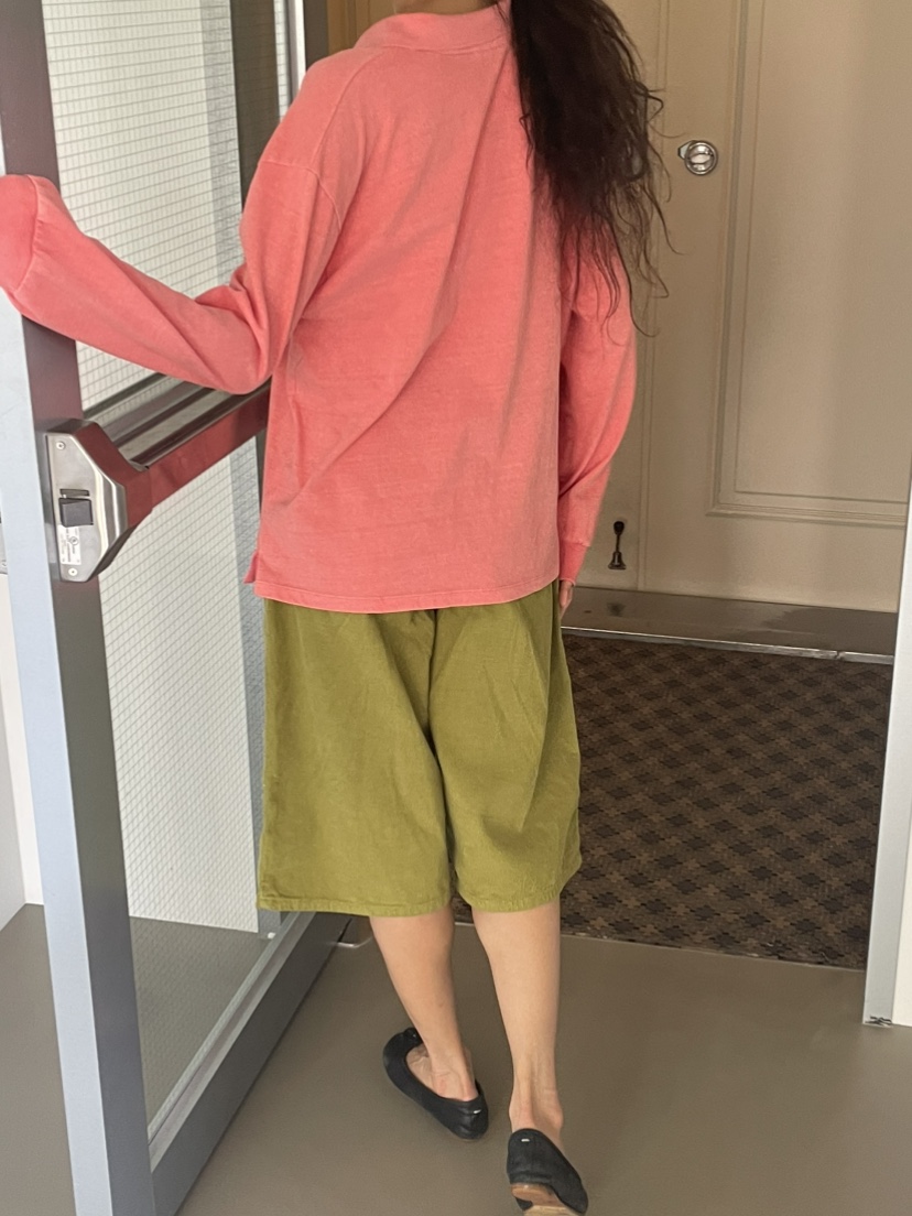 JEONG GAM STUDIOS東大門實拍女士新品休閑長袖T恤染色JEONG GAM STUDIOS長袖T恤