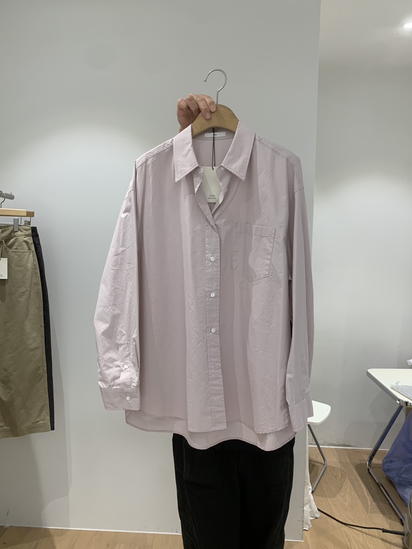 OUR-A/NOVAE韓國代購女裝新款時尚人氣襯衫蕾絲衫水洗棉OUR/NOVAE襯衫/蕾絲衫圖色2