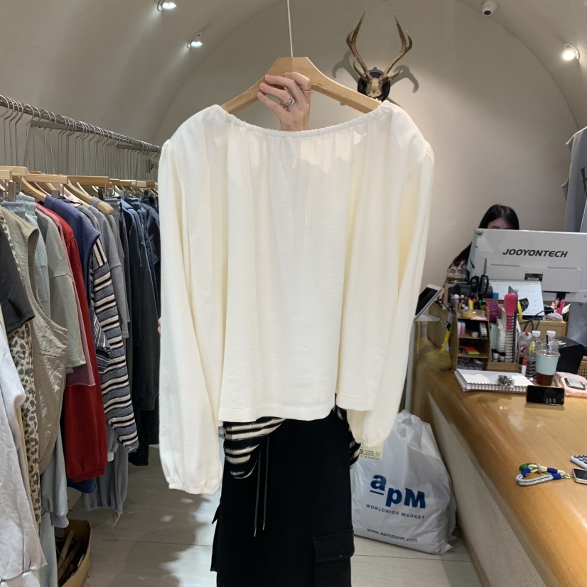 BLACKFRIDAY韓國代購女裝新品真品熱賣時尚推薦襯衫蕾絲衫BLACK FRIDAY襯衫/蕾絲衫
