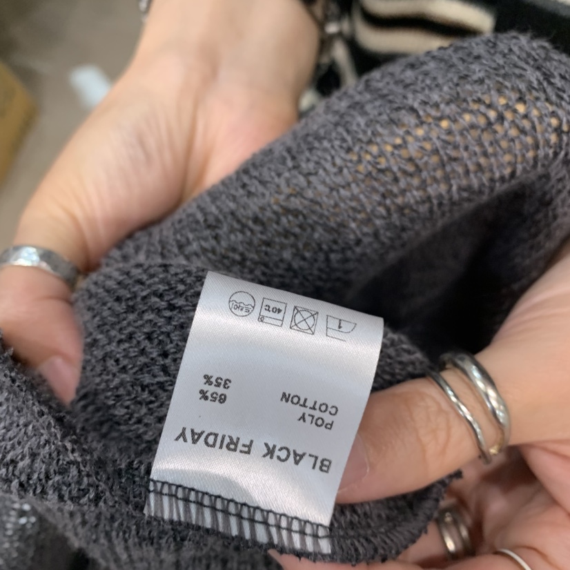 BLACKFRIDAY東大門直郵26秋季新品推薦休閑時尚真品針織衫BLACK FRIDAY針織衫
