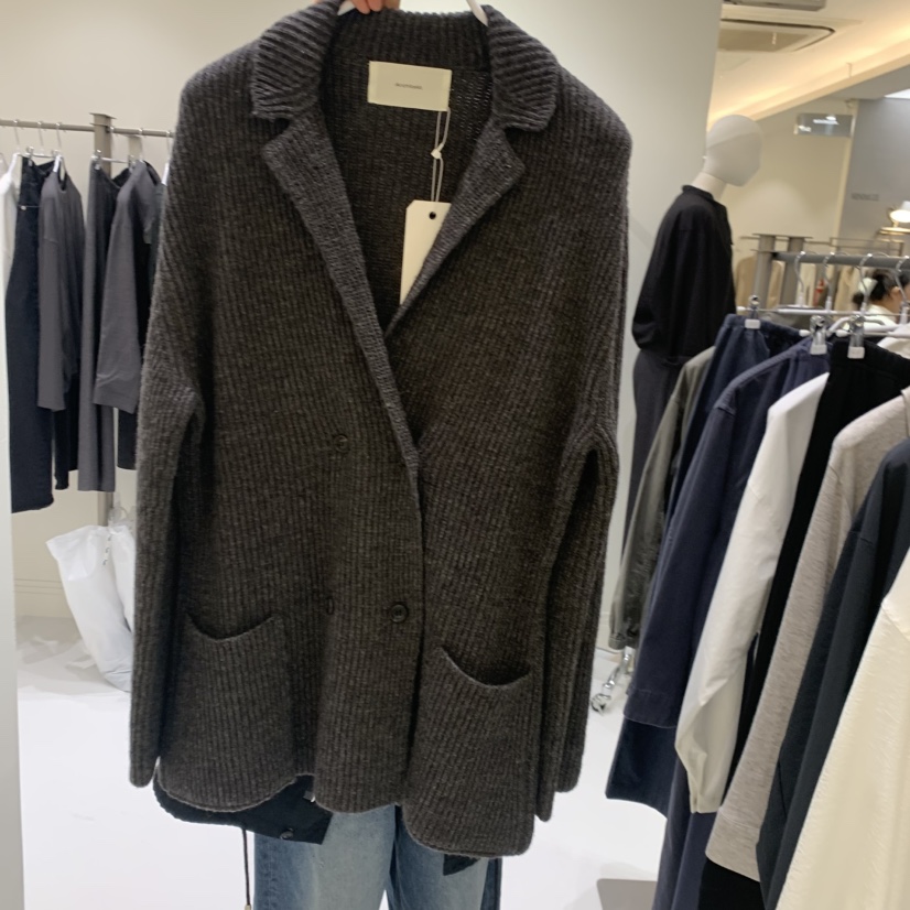 ATMOSPHERE東大門實拍女士新品時尚休閑毛衣羊毛雙層開襟ATMOSPHERE毛衣圖色1