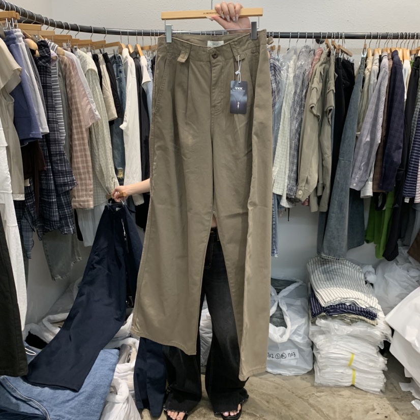 ALMOND PEPE韓國代購女士新款人氣真品推薦熱賣時尚休閑褲ALMOND PEPE休閑褲圖色1
