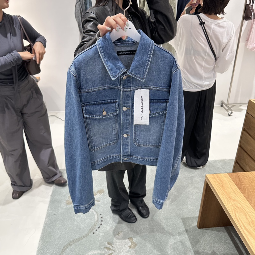 X韓國直郵女裝新品真品熱賣人氣推薦休閑時尚夾克ARCHIVEPIECE TAG夾克圖色1