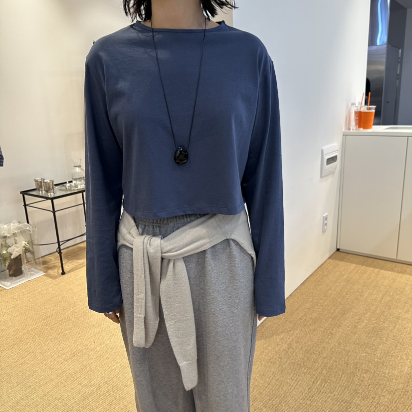 X東大門代購女裝新款人氣真品熱賣休閑時尚長袖T恤船領短款X長袖T恤圖色3