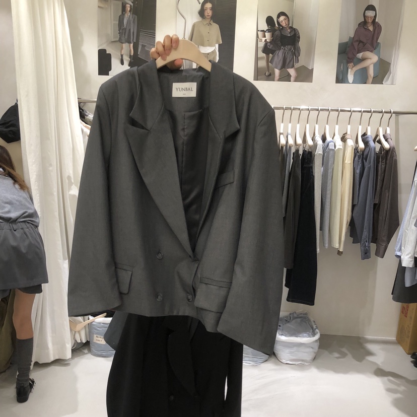 A Flan東大門實拍女士新品時尚人氣熱賣真品休閑西裝西服AFN/FLAN EDITION西裝/西服圖色1