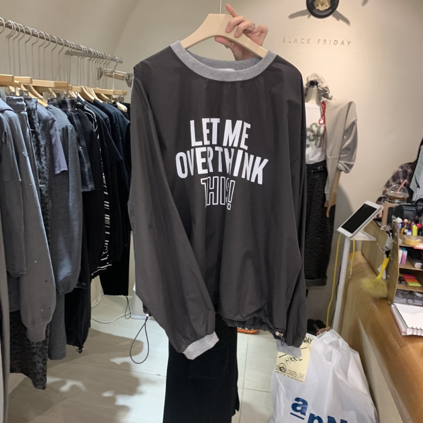 BLACKFRIDAY東大門代購女士新品休閑熱賣人氣時尚推薦衛衣BLACK FRIDAY衛衣圖色2