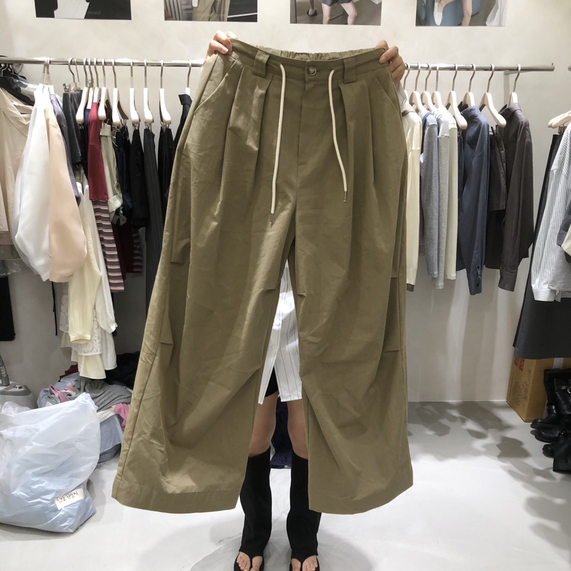A Flan東大門實拍女士新品熱賣人氣休閑時尚推薦真品休閑褲AFN/FLAN EDITION休閑褲圖色2