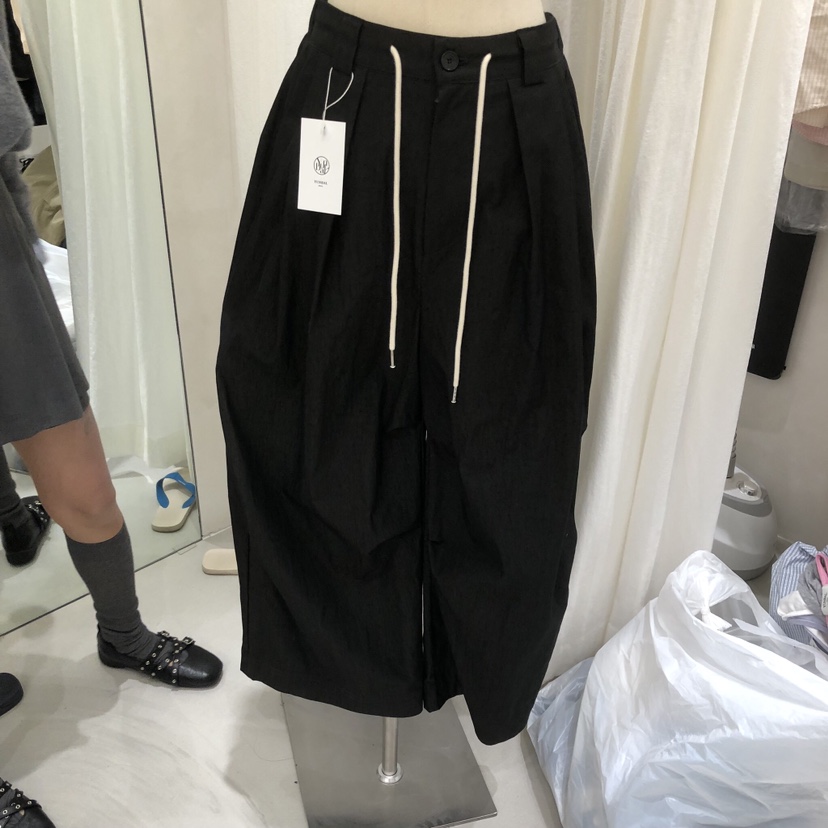 A Flan東大門實拍女士新品熱賣人氣休閑時尚推薦真品休閑褲AFN/FLAN EDITION休閑褲圖色3