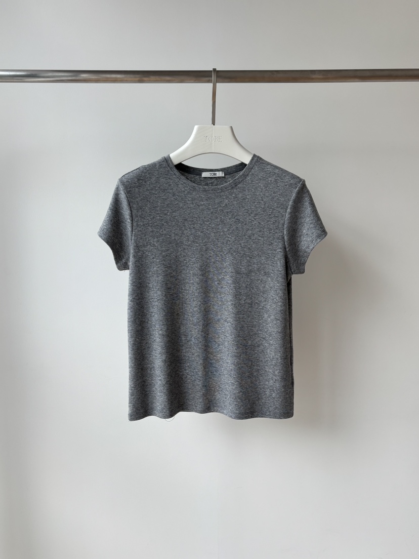 TOBE東大門代購26秋冬新款休閑真品熱賣推薦人氣時尚T恤羊毛TOBET恤圖色1