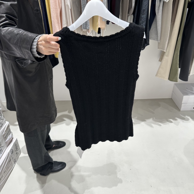 X東大門代購女士新品休閑時尚真品推薦人氣熱賣吊帶背心ARCHIVEPIECE TAG吊帶/背心