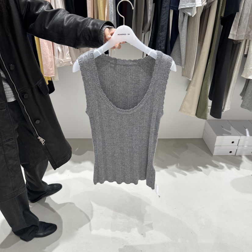 X東大門代購女士新品休閑時尚真品推薦人氣熱賣吊帶背心ARCHIVEPIECE TAG吊帶/背心圖色4