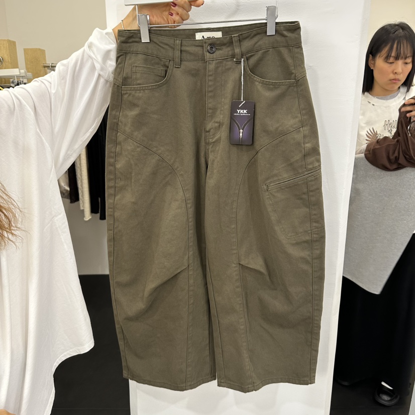 ARE東大門代購女裝新款時尚休閑推薦熱賣人氣真品休閑褲ARE休閑褲圖色1