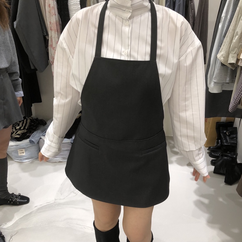 A Flan東大門直郵女裝新款時尚推薦真品連衣裙不含內搭OPSAFN/FLAN EDITION連衣裙圖色1