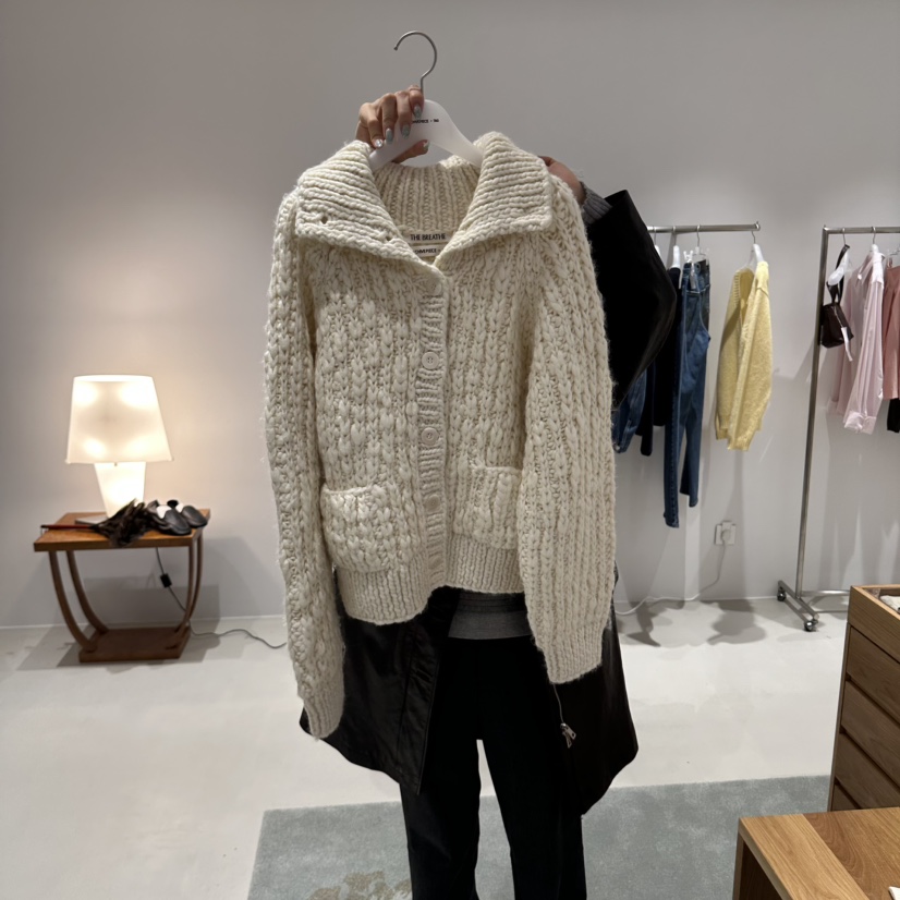 X東大門直郵女士新品時尚真品人氣休閑熱賣推薦毛衣手工ARCHIVEPIECE TAG毛衣圖色2