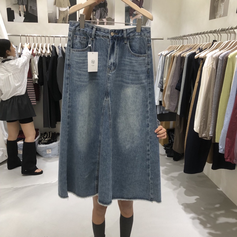 A Flan韓國代購女裝新品時尚真品休閑熱賣推薦人氣長裙AFN/FLAN EDITION長裙圖色1