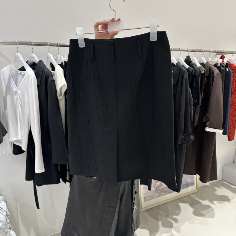 X東大門直郵女裝新品熱賣人氣休閑真品時尚半身裙中短裙羊毛ARCHIVEPIECE TAG半身裙/中短裙