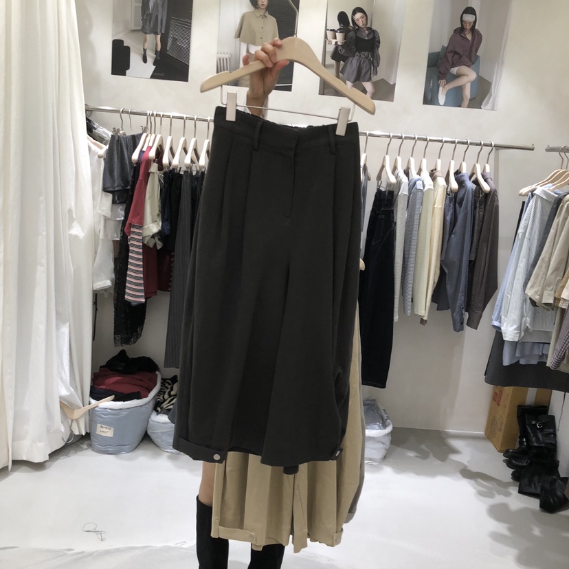A Flan東大門實拍女士新品人氣休閑真品推薦熱賣時尚休閑褲AFN/FLAN EDITION休閑褲圖色2