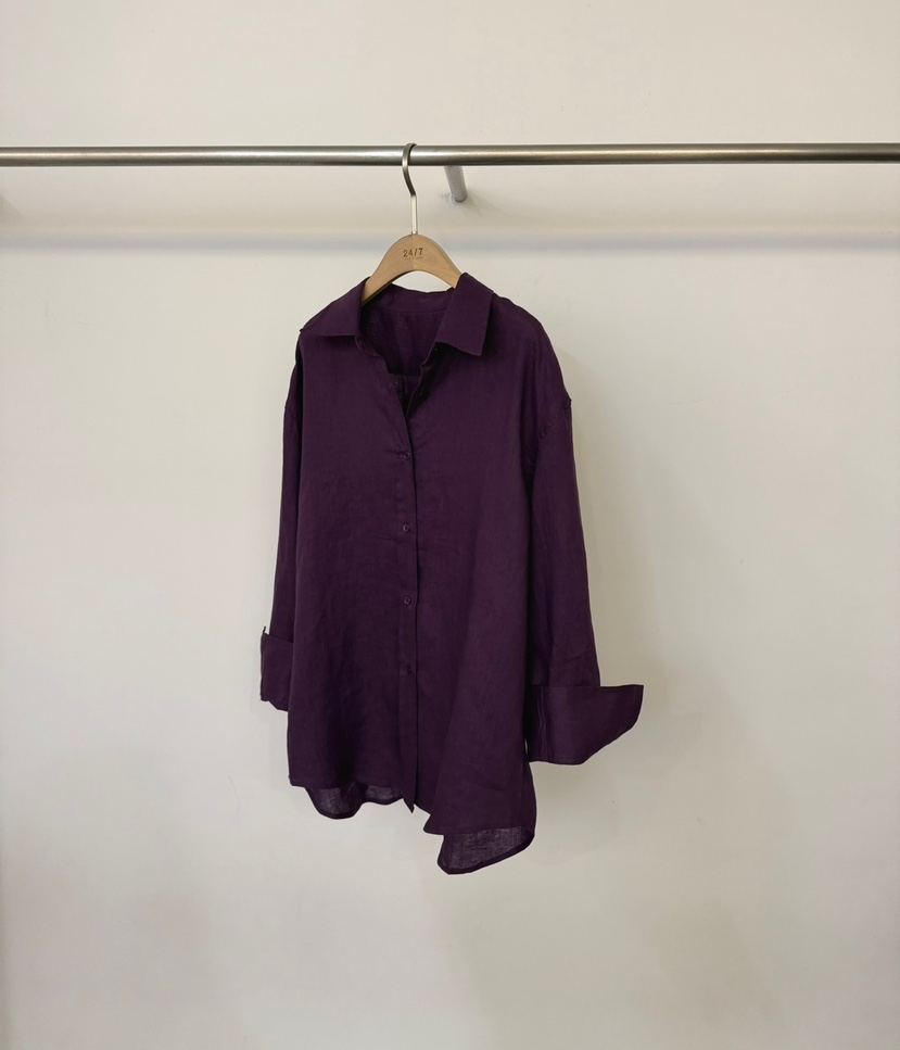 TWENTY FOUR SEVEN24-7韓國代購26秋季新款真品襯衫蕾絲衫TEWNTY FOUR SEVEN24-7襯衫/蕾絲衫