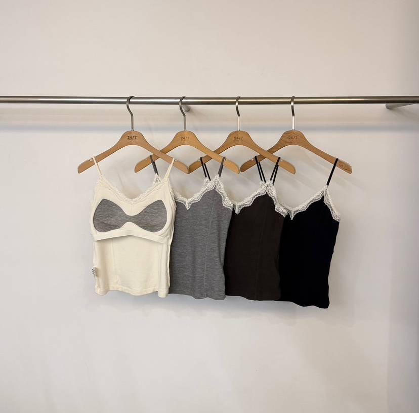 TWENTY FOUR SEVEN24-7東大門實拍女裝新品人氣吊帶背心無袖TEWNTY FOUR SEVEN24-7吊帶/背心