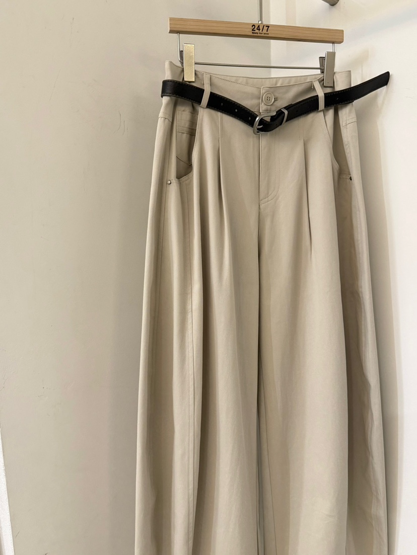 TWENTY FOUR SEVEN24-7東大門代購女裝新品休閑休閑褲不含腰帶棉TEWNTY FOUR SEVEN24-7休閑褲