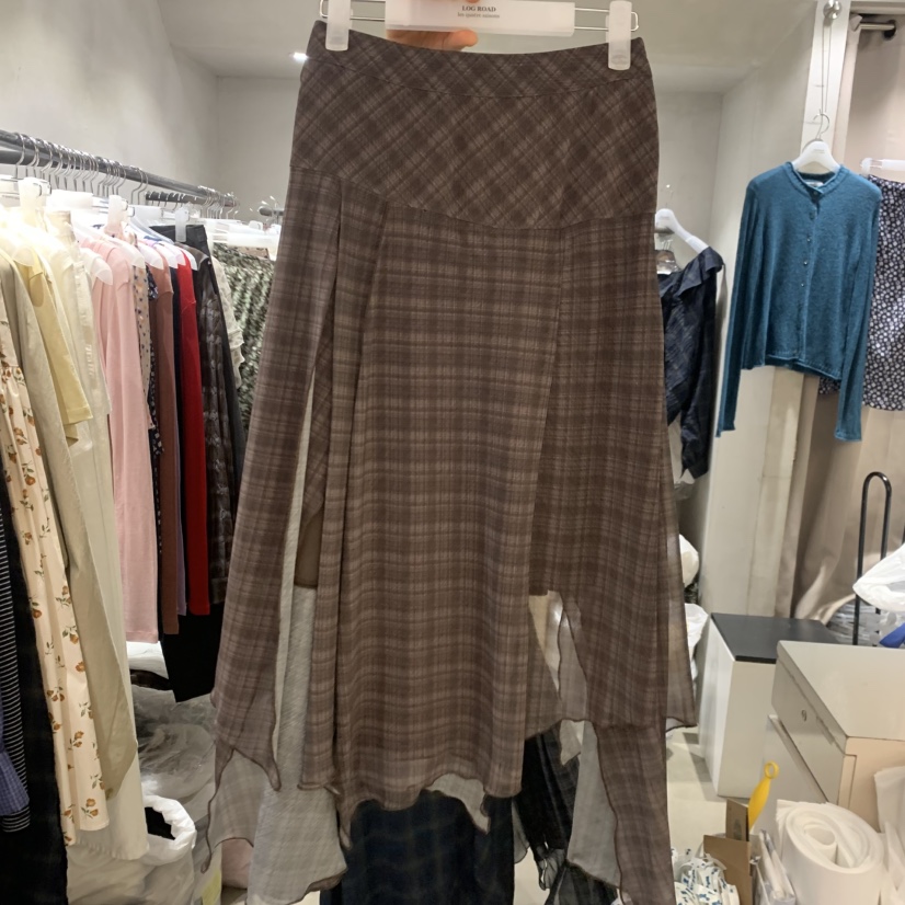 LOGROAD東大門代購女士新品人氣熱賣休閑推薦時尚真品長裙LOG ROAD長裙圖色1