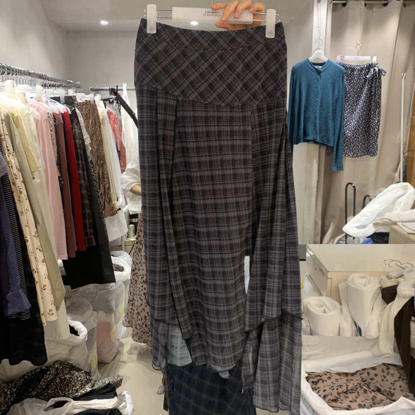LOGROAD東大門代購女士新品人氣熱賣休閑推薦時尚真品長裙LOG ROAD長裙圖色2