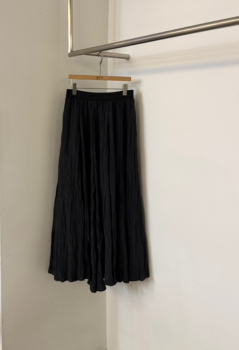TWENTY FOUR SEVEN24-7韓國代購26秋冬新品真品長裙褶皺TEWNTY FOUR SEVEN24-7長裙圖色3
