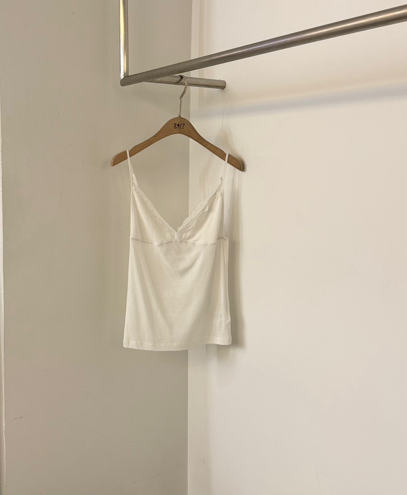 TWENTY FOUR SEVEN24-7東大門代購女裝新款真品吊帶背心蕾絲無袖TEWNTY FOUR SEVEN24-7吊帶/背心圖色1