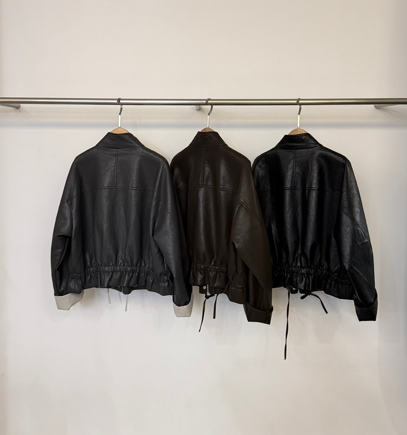 TWENTY FOUR SEVEN24-7韓國直郵26秋冬新品人氣真品皮衣TEWNTY FOUR SEVEN24-7皮衣