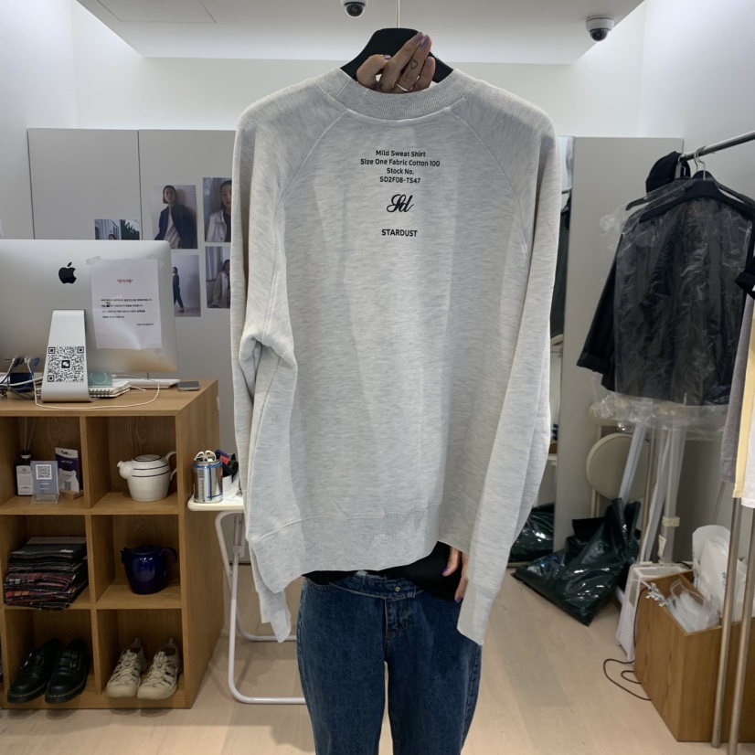 THE STARDUST韓國代購女裝新品休閑推薦人氣真品時尚衛衣THE STARDUST衛衣