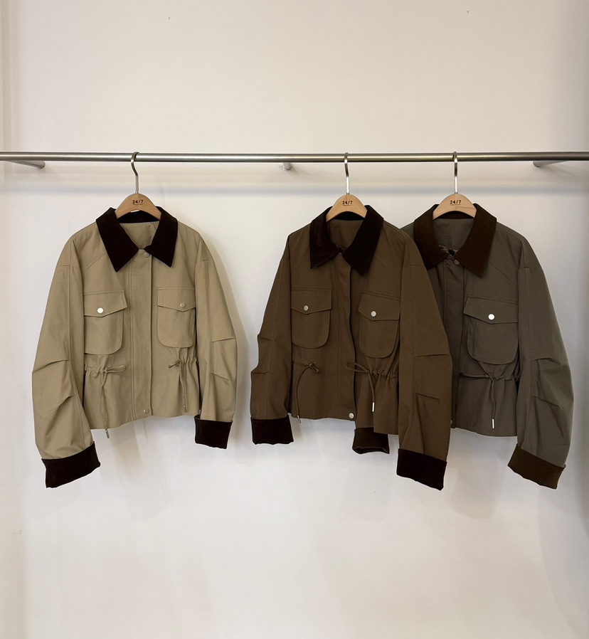 TWENTY FOUR SEVEN24-7東大門代購26秋冬新品休閑夾克TEWNTY FOUR SEVEN24-7夾克