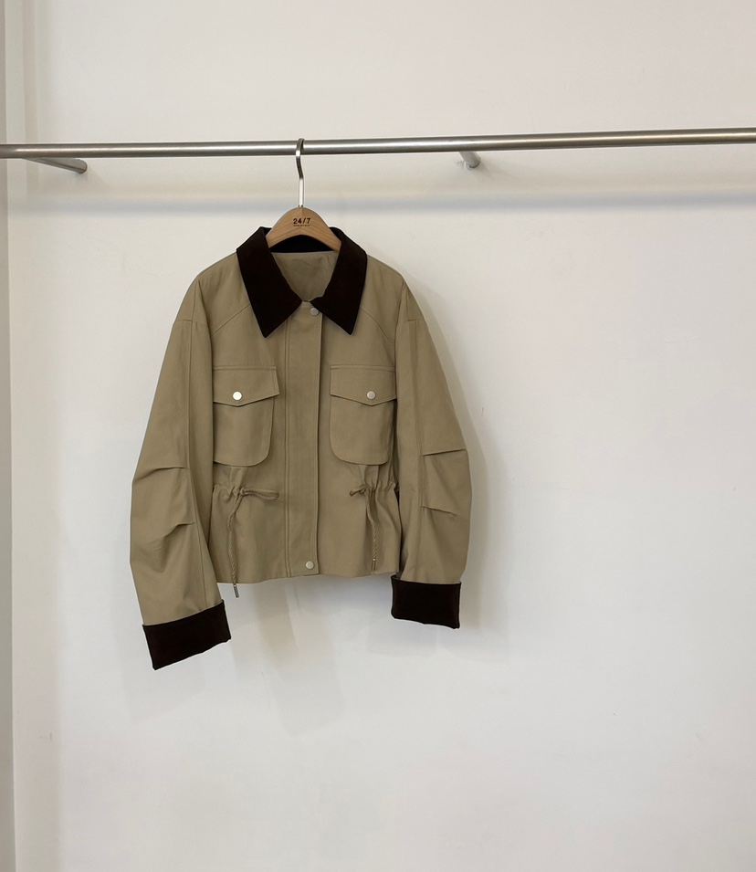 TWENTY FOUR SEVEN24-7東大門代購26秋冬新品休閑夾克TEWNTY FOUR SEVEN24-7夾克圖色1