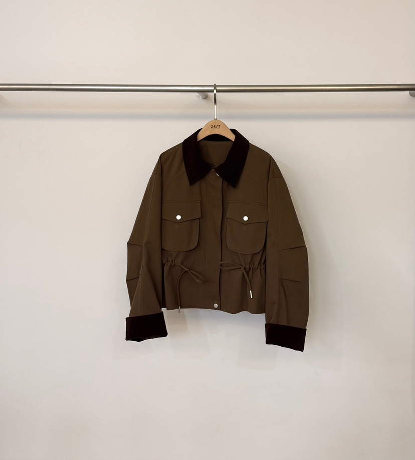 TWENTY FOUR SEVEN24-7東大門代購26秋冬新品休閑夾克TEWNTY FOUR SEVEN24-7夾克圖色2