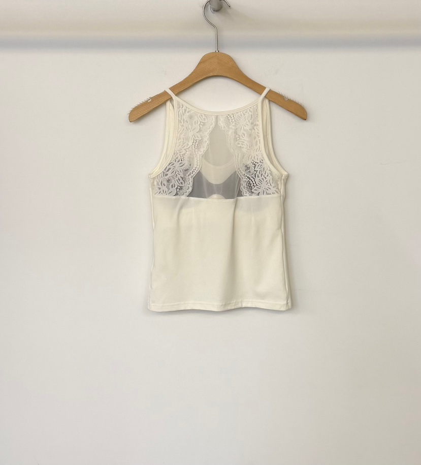 TWENTY FOUR SEVEN24-7韓國直郵女裝新品休閑吊帶背心雪紡蕾絲TEWNTY FOUR SEVEN24-7吊帶/背心