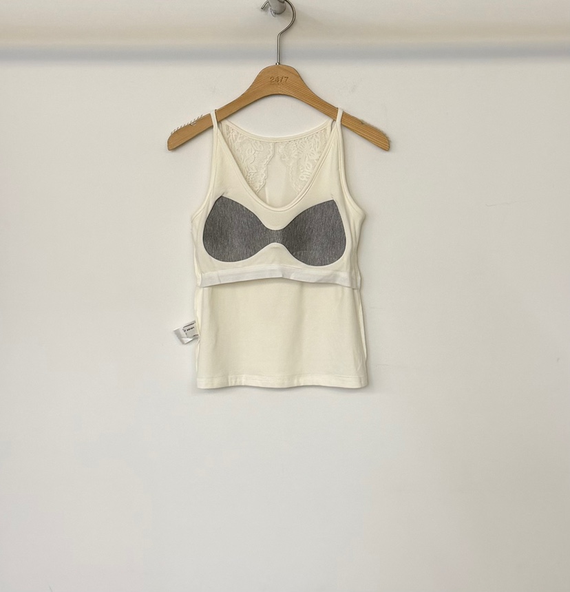 TWENTY FOUR SEVEN24-7韓國直郵女裝新品休閑吊帶背心雪紡蕾絲TEWNTY FOUR SEVEN24-7吊帶/背心
