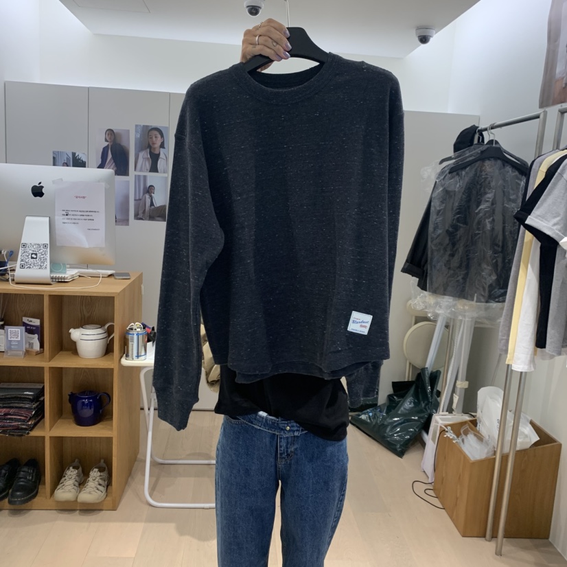 THE STARDUST東大門實拍26秋冬新品人氣時尚休閑長袖T恤THE STARDUST長袖T恤圖色3