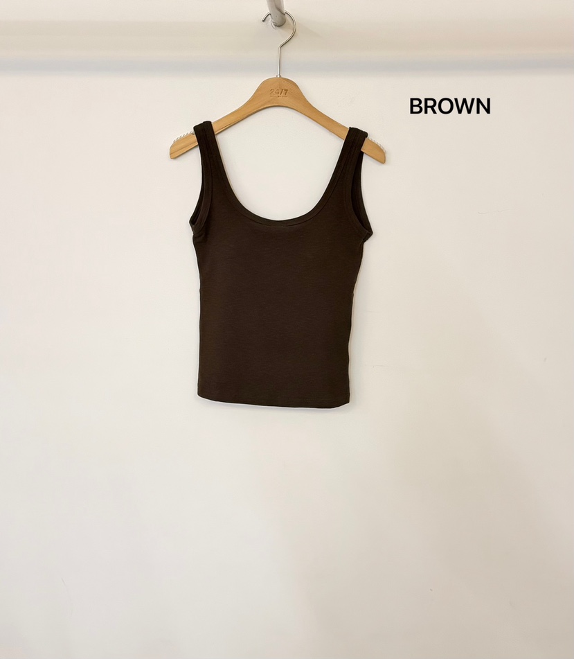 TWENTY FOUR SEVEN24-7韓國代購26秋冬新品休閑吊帶背心TEWNTY FOUR SEVEN24-7吊帶/背心圖色4
