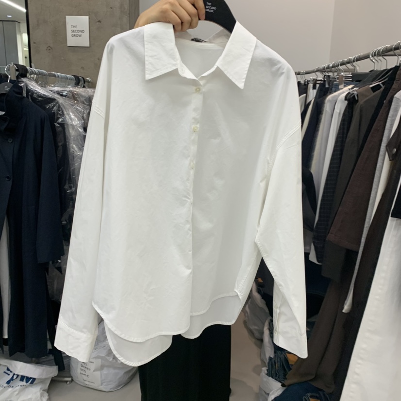 THE SECOND GROW東大門代購女裝新款真品時尚襯衫蕾絲衫THE SECOND GROW襯衫/蕾絲衫圖色1