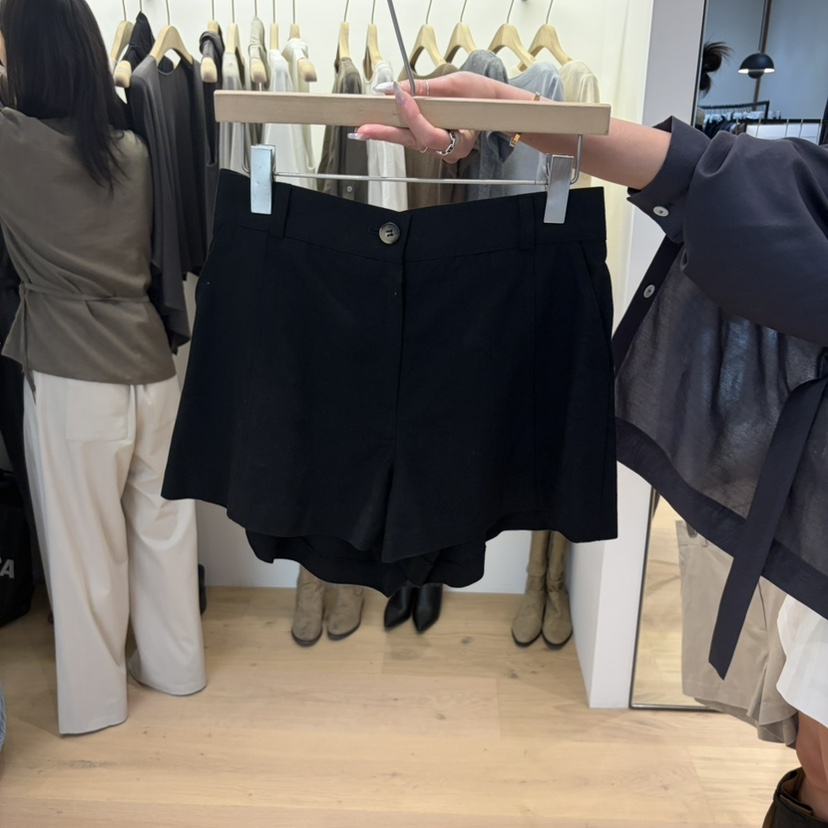 W AND J韓國直郵女裝新品真品休閑人氣推薦短褲不含腰帶W AND J短褲圖色3