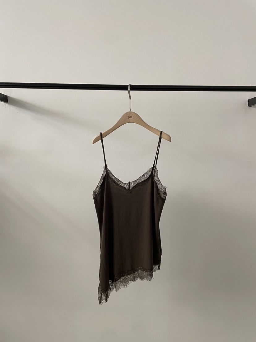 2DA/DARIMI-P東大門代購女裝新品休閑推薦真品吊帶背心2DA/DARIMI-P吊帶/背心圖色3棕色