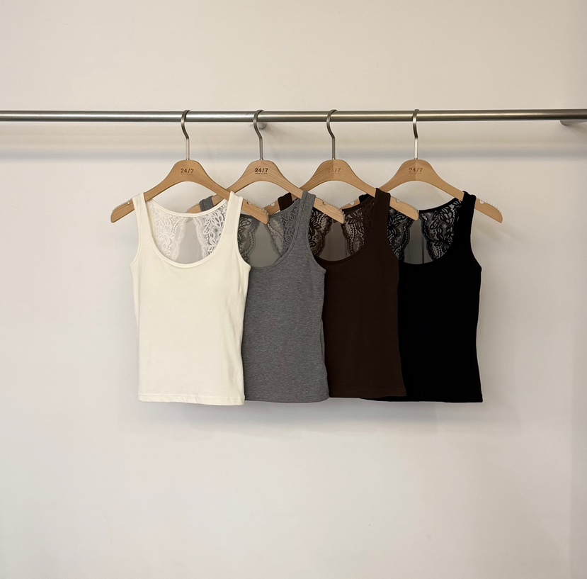 TWENTY FOUR SEVEN24-7東大門代購女士新品人氣吊帶背心無袖TEWNTY FOUR SEVEN24-7吊帶/背心