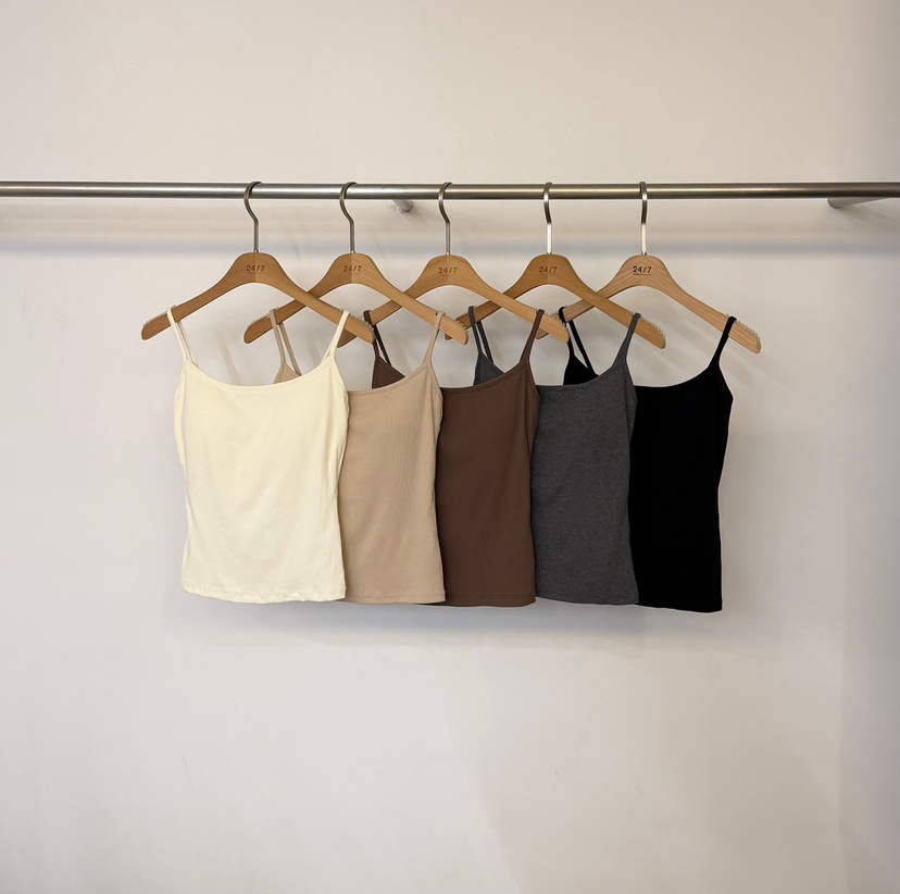 TWENTY FOUR SEVEN24-7東大門直郵26秋季新品時尚吊帶背心TEWNTY FOUR SEVEN24-7吊帶/背心