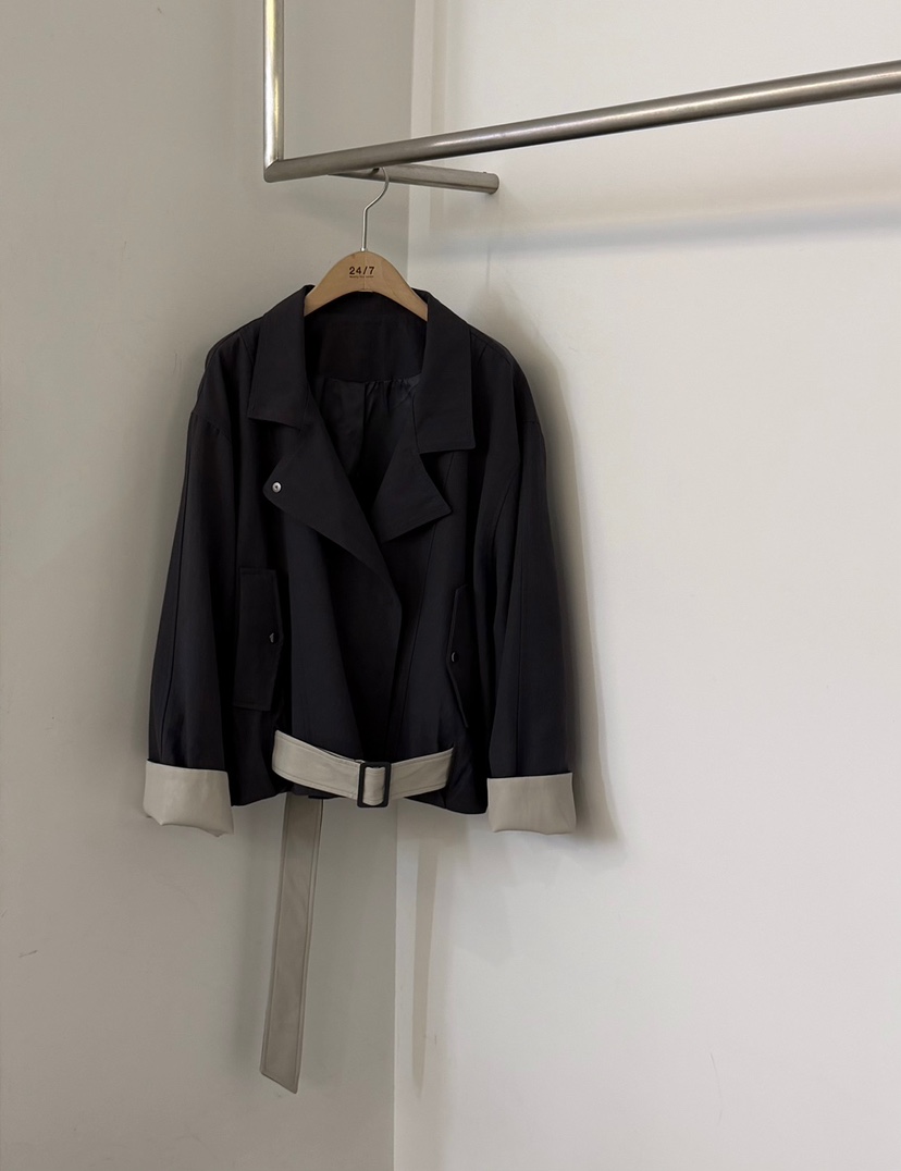 TWENTY FOUR SEVEN24-7東大門代購女士新品時尚休閑夾克TEWNTY FOUR SEVEN24-7夾克圖色3