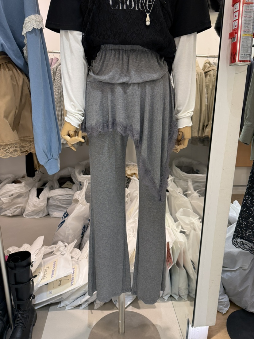 X東大門代購女裝新品休閑真品熱賣人氣時尚推薦裙褲BORABORA裙褲圖色1