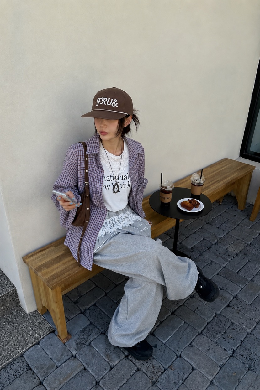 X東大門直郵女裝新品人氣真品時尚熱賣休閑推薦襯衫蕾絲衫BORABORA襯衫/蕾絲衫